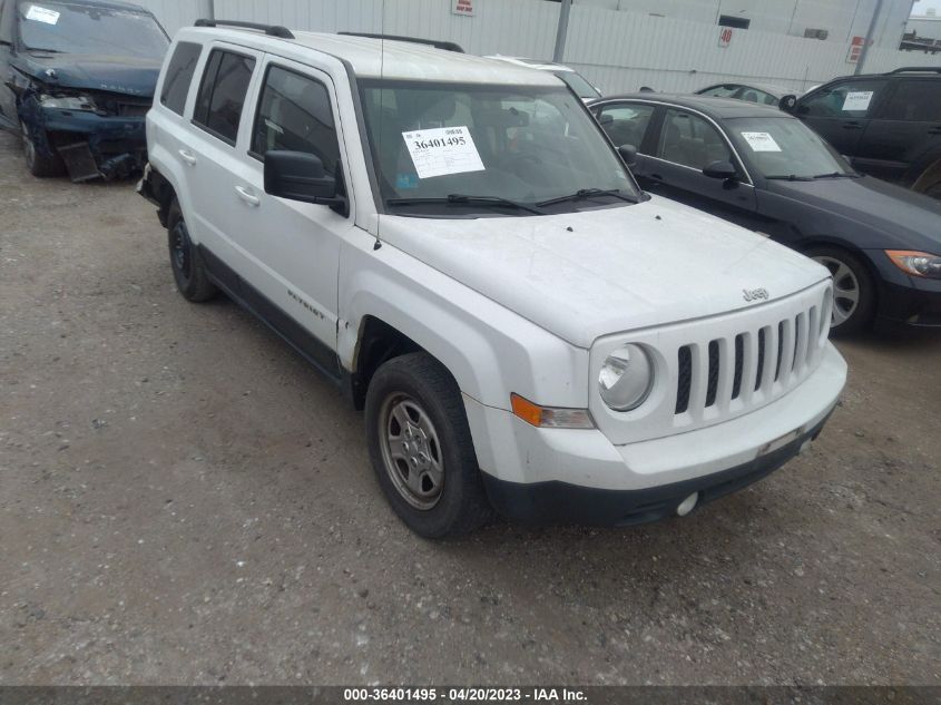 2016 JEEP PATRIOT SPORT - 1C4NJPBA7GD687742