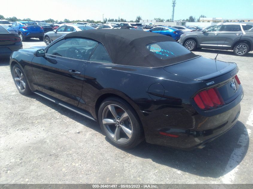 2015 FORD MUSTANG V6 - 1FATP8EM3F5415110