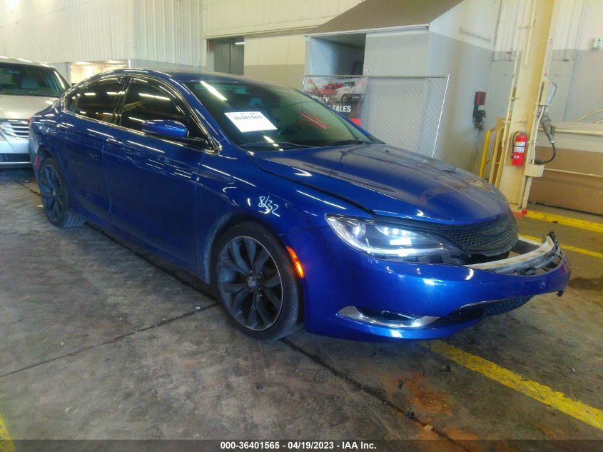 2015 CHRYSLER 200 C - 1C3CCCEG7FN648530