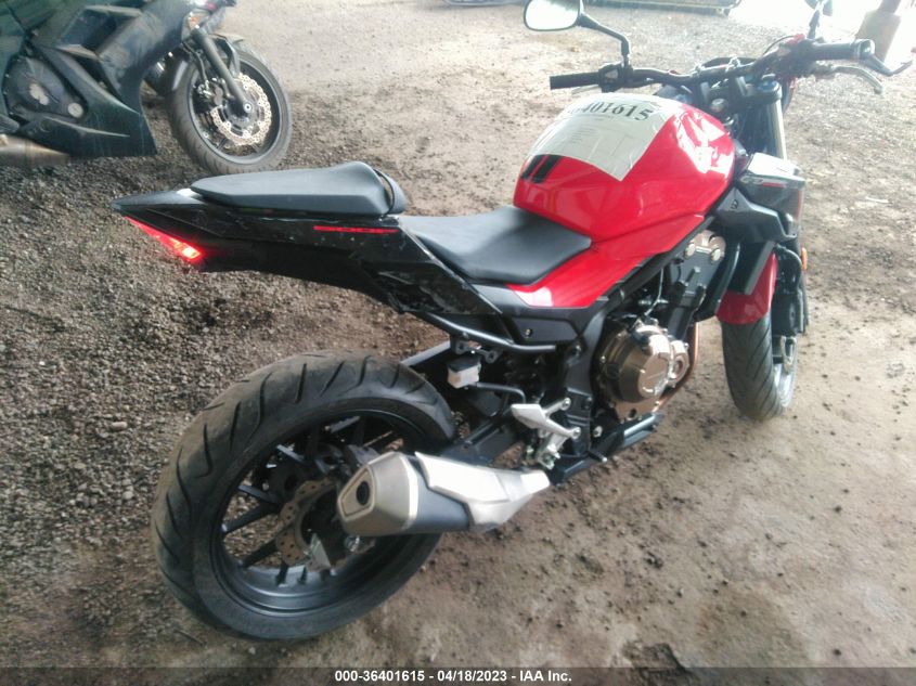 2017 HONDA CB500 F MLHPC451XH5400030
