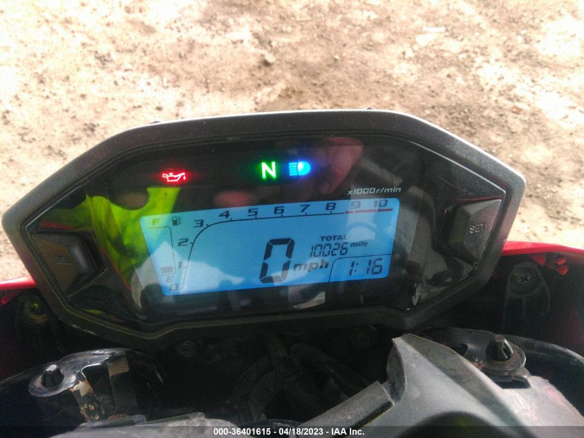 2017 HONDA CB500 F MLHPC451XH5400030