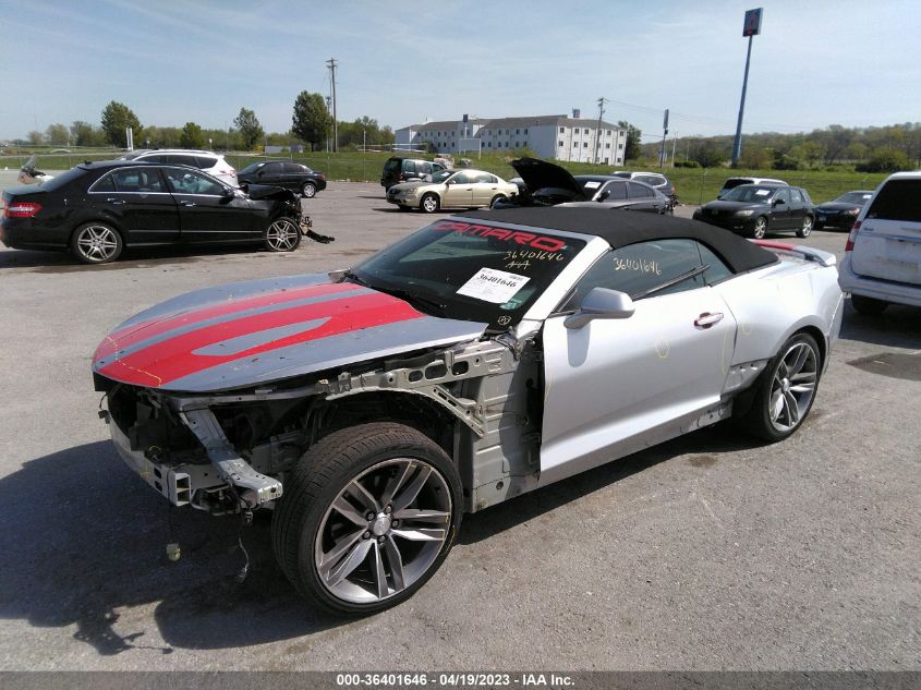 2017 CHEVROLET CAMARO 1LT - 1G1FB3DS3H0135964