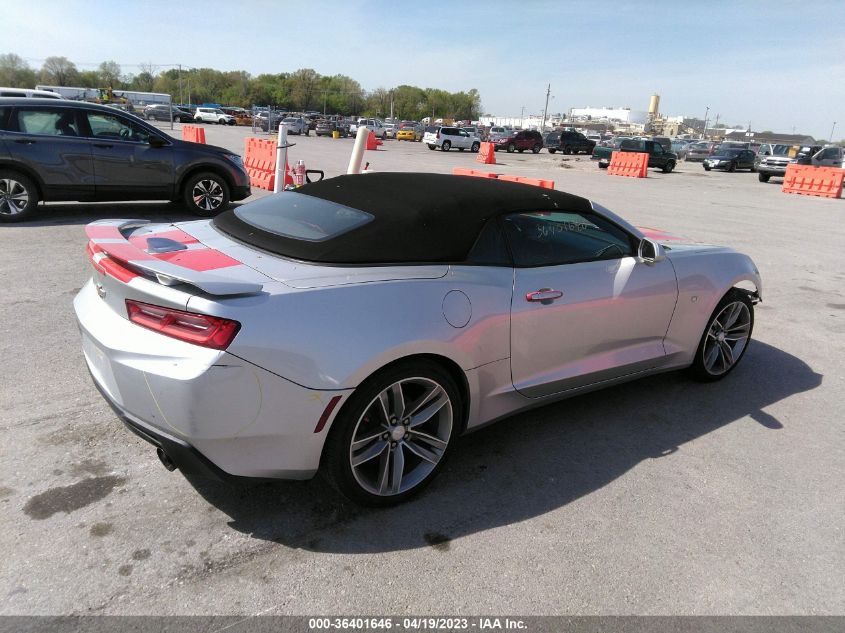 2017 CHEVROLET CAMARO 1LT - 1G1FB3DS3H0135964
