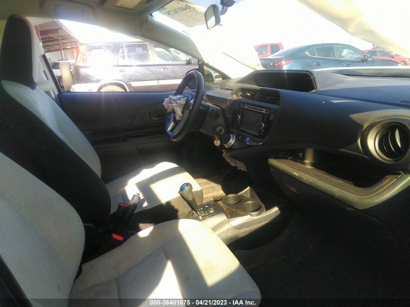 2016 TOYOTA PRIUS C ONE/TWO/THREE/FOUR - JTDKDTB39G1125962