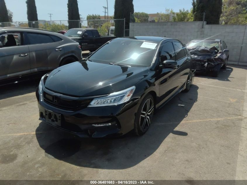2017 HONDA ACCORD SEDAN TOURING - 1HGCR3F99HA021446