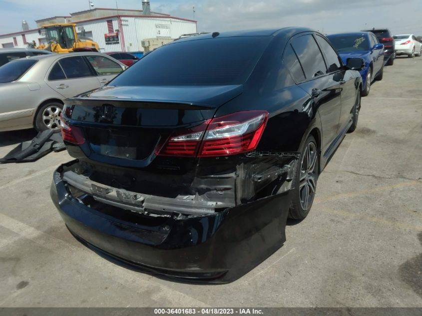 2017 HONDA ACCORD SEDAN TOURING - 1HGCR3F99HA021446