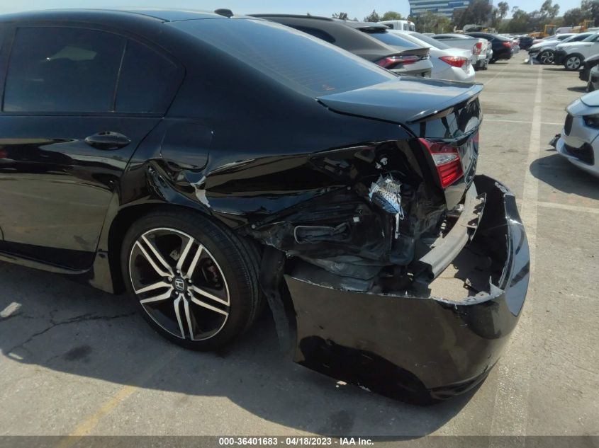 2017 HONDA ACCORD SEDAN TOURING - 1HGCR3F99HA021446