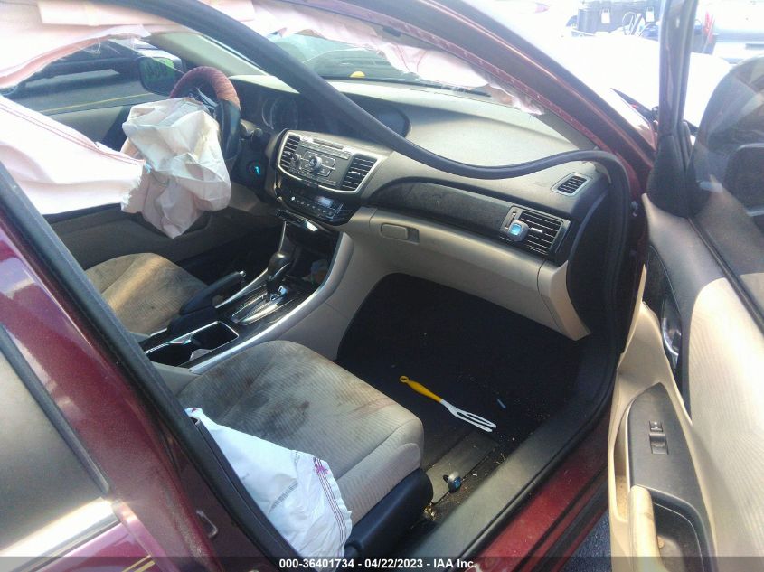 2016 HONDA ACCORD SEDAN LX - 1HGCR2F35GA201673