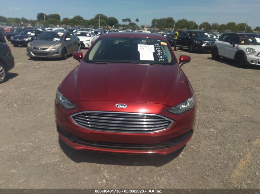 2017 FORD FUSION SE - 3FA6P0H75HR109207