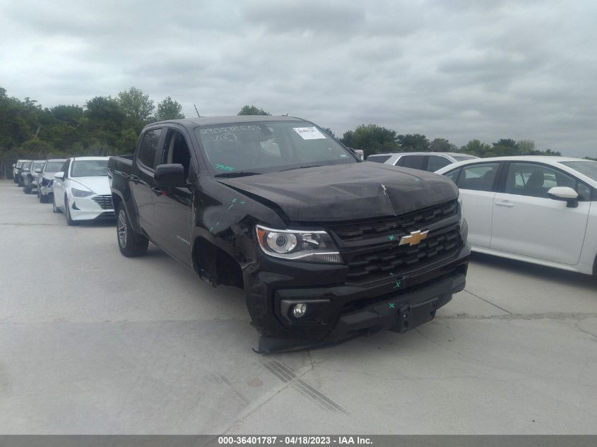 2022 CHEVROLET COLORADO 2WD LT - 1GCGSCENXN1151945