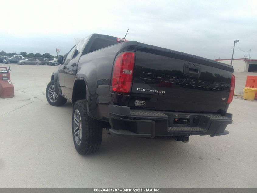 2022 CHEVROLET COLORADO 2WD LT - 1GCGSCENXN1151945