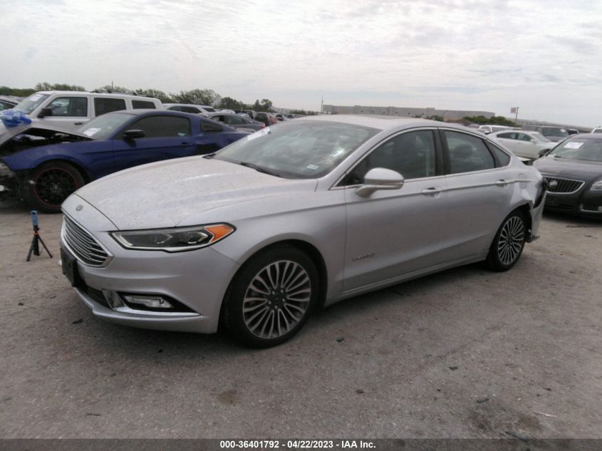 2017 FORD FUSION HYBRID - 3FA6P0RU3HR182449