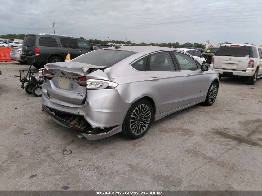 2017 FORD FUSION HYBRID - 3FA6P0RU3HR182449