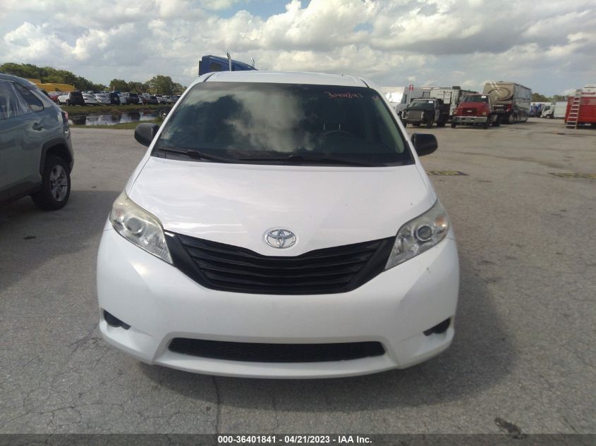 2017 TOYOTA SIENNA L - 5TDZZ3DC2HS840759