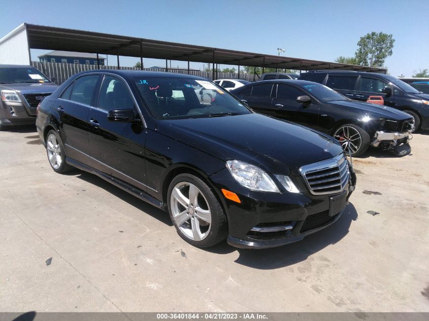 2013 MERCEDES-BENZ E-CLASS E 350 - WDDHF5KB1DA663211