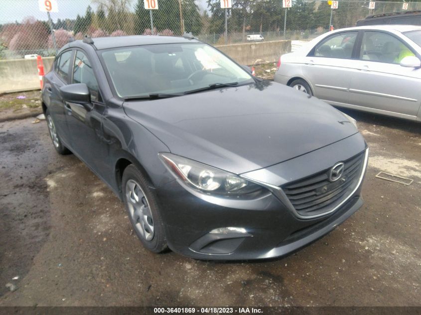 2015 MAZDA MAZDA3 I SPORT - JM1BM1K71F1232316