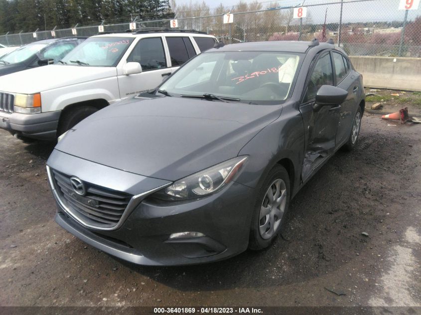 2015 MAZDA MAZDA3 I SPORT - JM1BM1K71F1232316