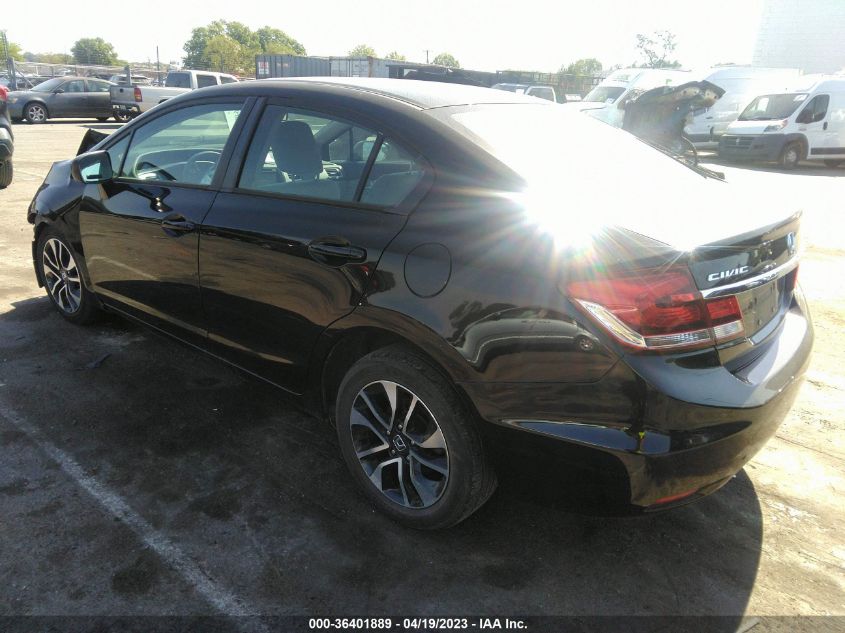 2015 HONDA CIVIC SEDAN EX - 19XFB2F85FE241176