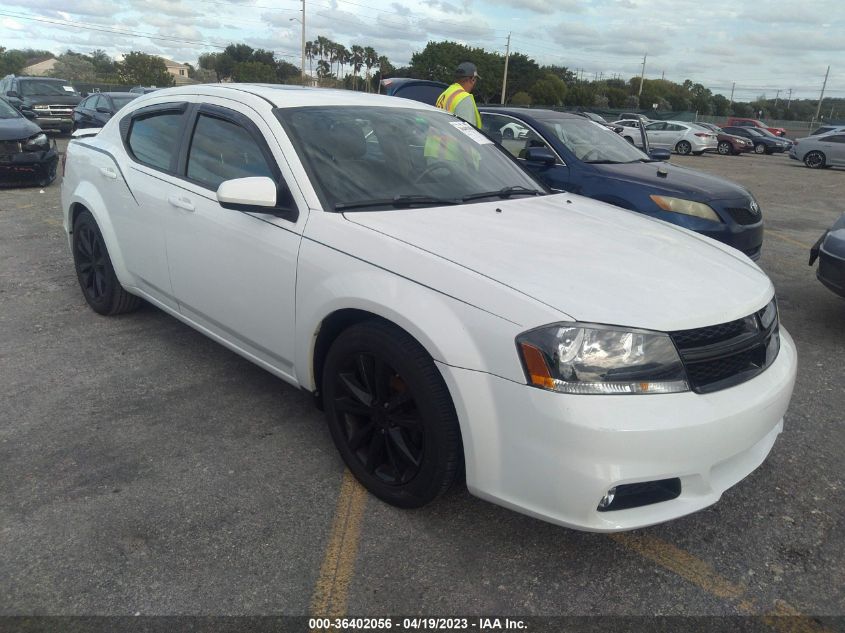 2013 DODGE AVENGER SXT - 1C3CDZCB5DN746220