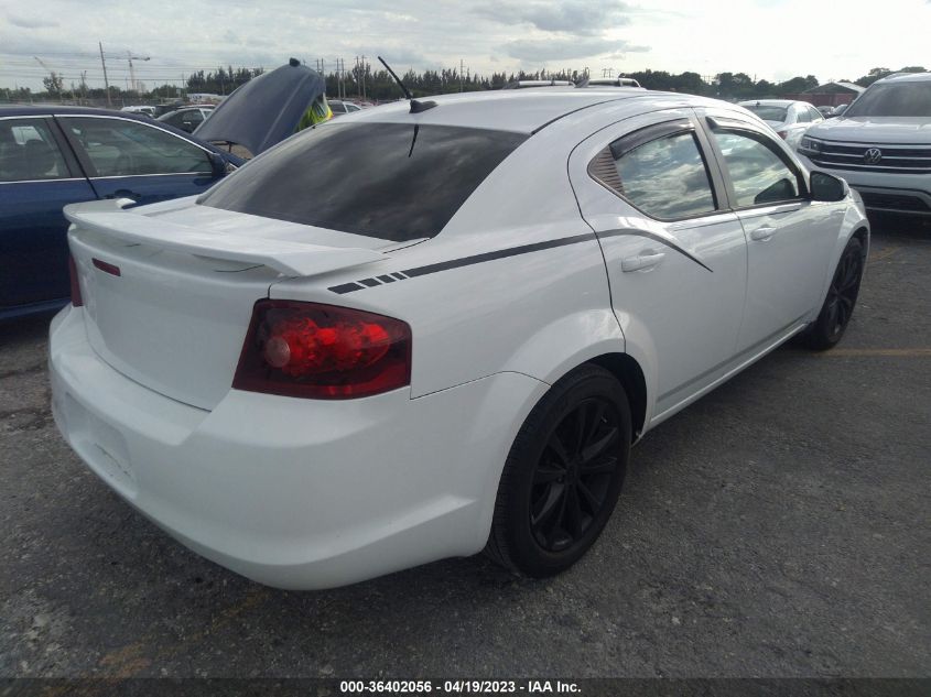 2013 DODGE AVENGER SXT - 1C3CDZCB5DN746220