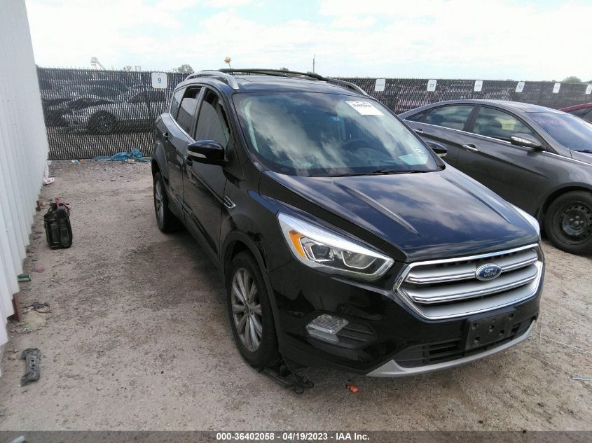 2017 FORD ESCAPE TITANIUM - 1FMCU0J96HUB66358