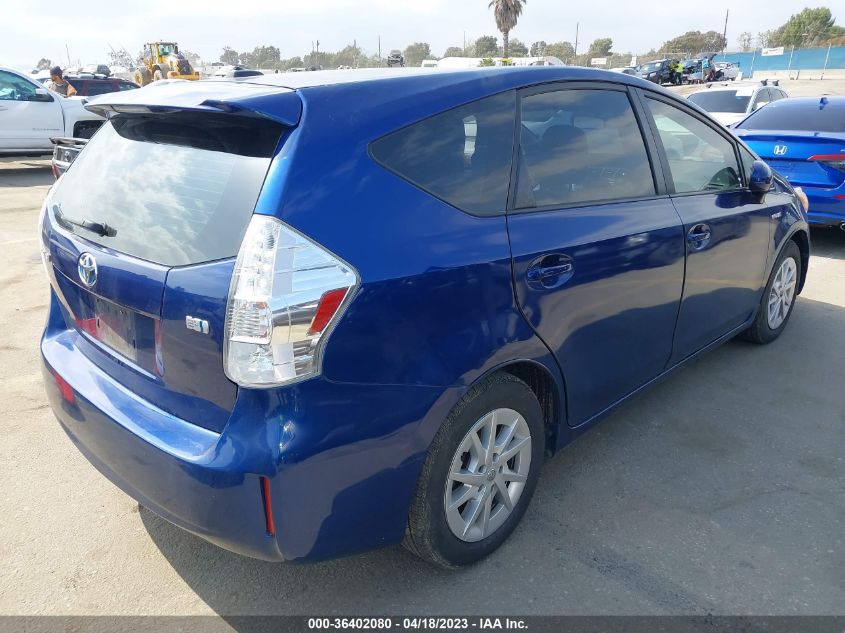 2013 TOYOTA PRIUS V TWO/THREE/FIVE - JTDZN3EU8D3280437