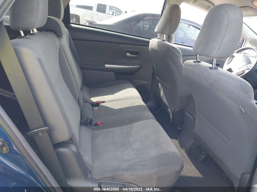 2013 TOYOTA PRIUS V TWO/THREE/FIVE - JTDZN3EU8D3280437