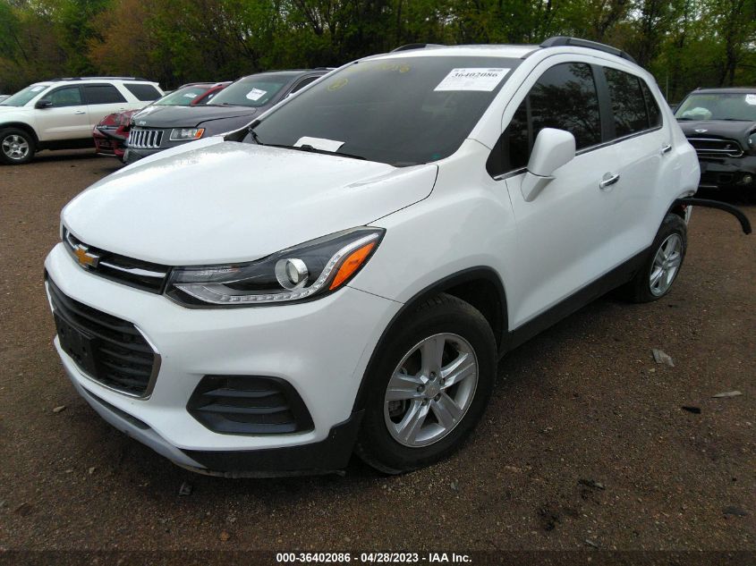 2017 CHEVROLET TRAX LT - 3GNCJLSB8HL209874