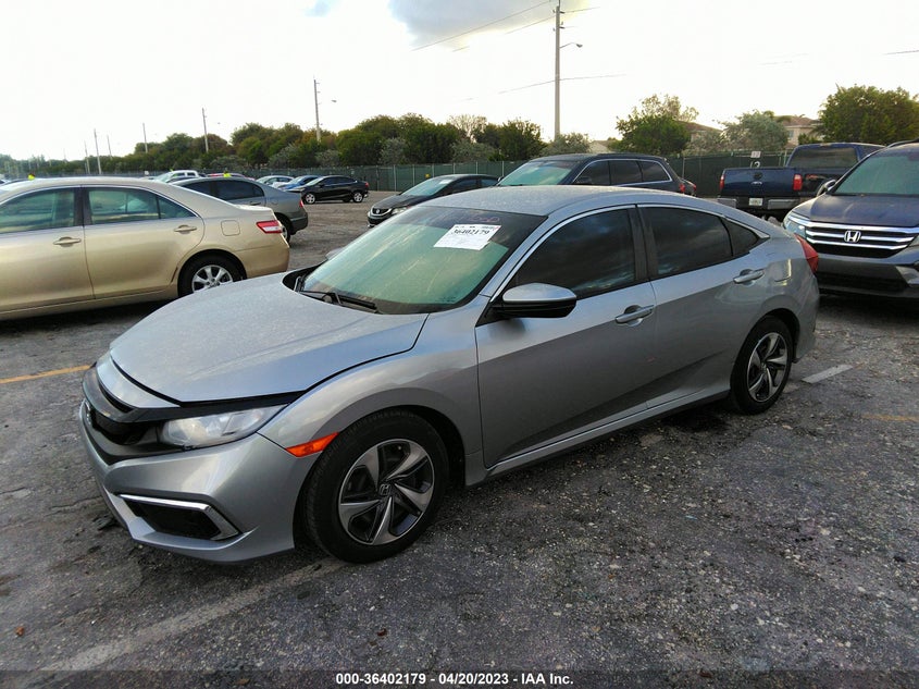 VIN 19XFC2F69LE007890 2020 HONDA CIVIC SEDAN LX