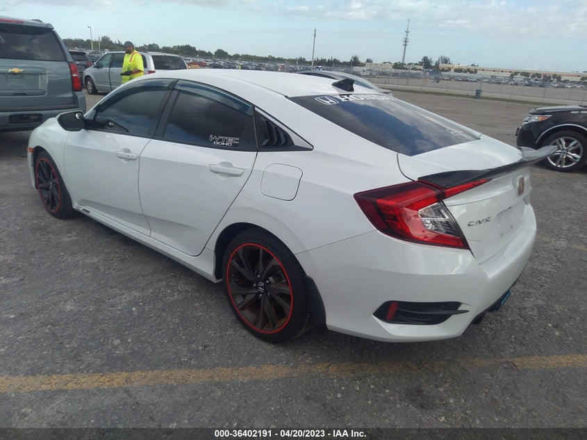 VIN 2HGFC2F87LH564689 2020 HONDA CIVIC SEDAN SPORT
