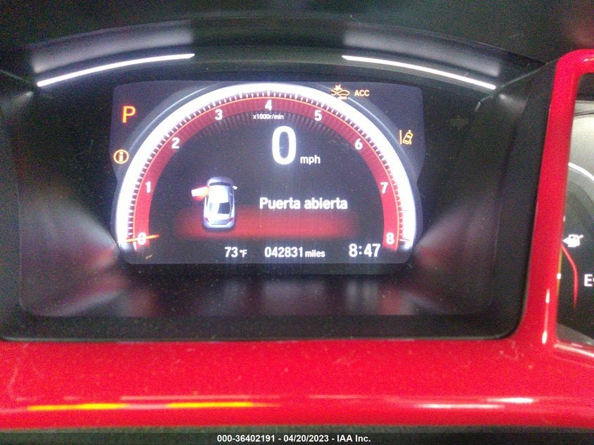 VIN 2HGFC2F87LH564689 2020 HONDA CIVIC SEDAN SPORT