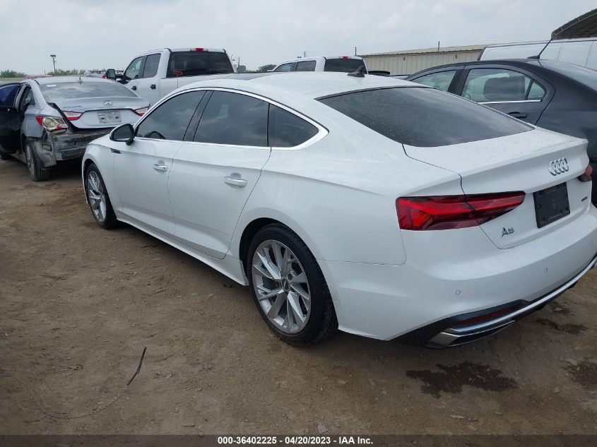 2021 AUDI A5 SPORTBACK PREMIUM - WAUABCF57MA007186