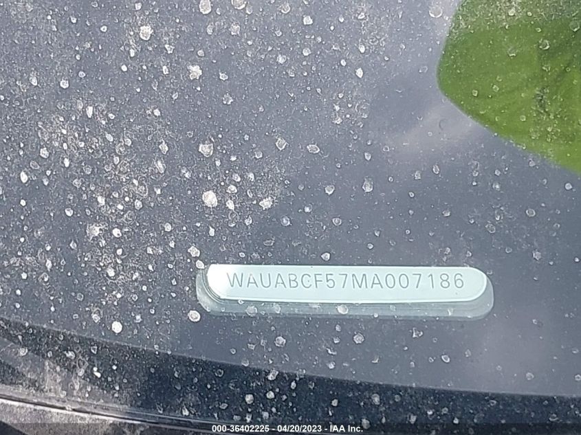 2021 AUDI A5 SPORTBACK PREMIUM - WAUABCF57MA007186