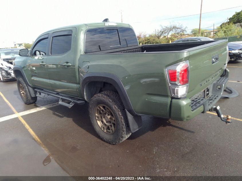 2021 TOYOTA TACOMA 4WD SR/SR5/TRD SPORT - 3TMCZ5AN9MM446709