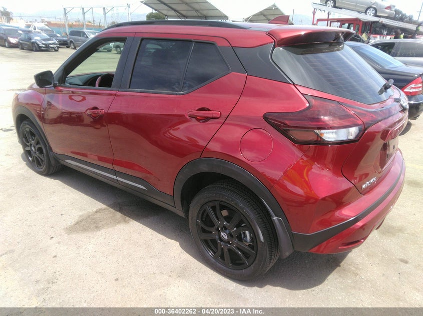 VIN 3N1CP5DV8PL487265 2023 NISSAN KICKS SR