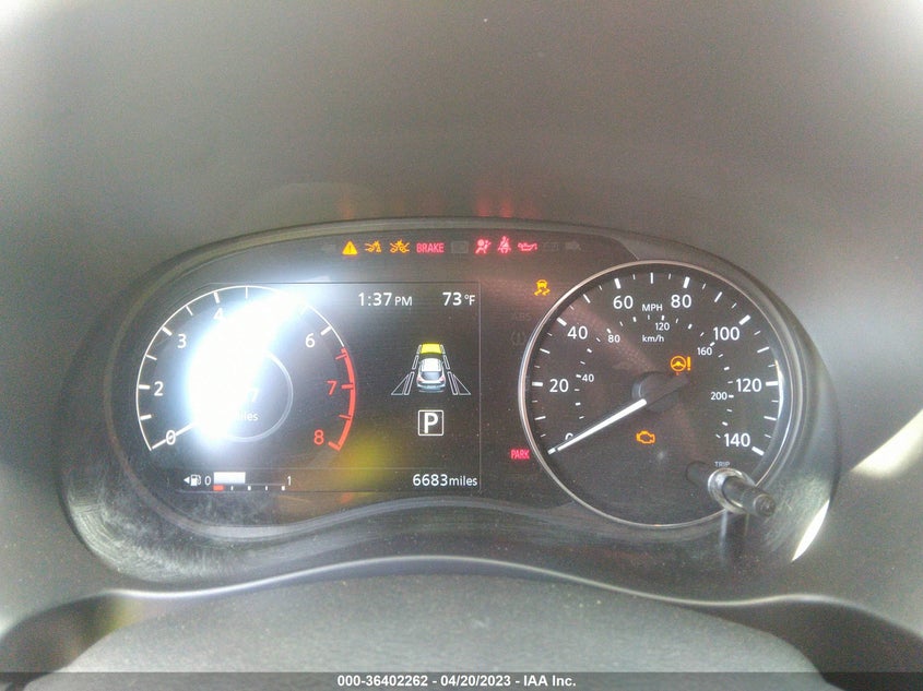 VIN 3N1CP5DV8PL487265 2023 NISSAN KICKS SR