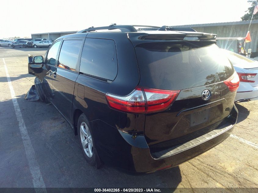 2019 TOYOTA SIENNA LE - 5TDKZ3DC9KS020218