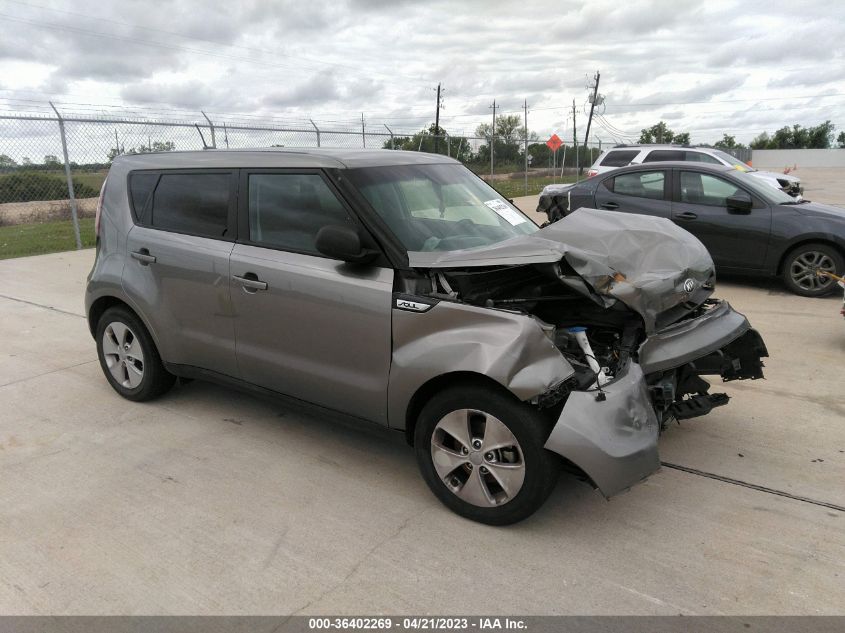 2015 KIA SOUL BASE - KNDJN2A20F7158470