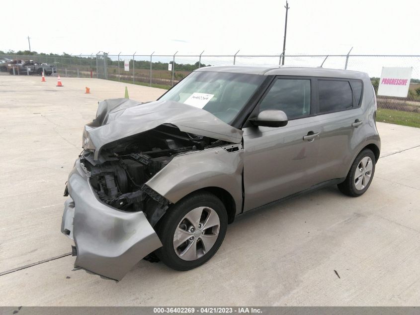 2015 KIA SOUL BASE - KNDJN2A20F7158470