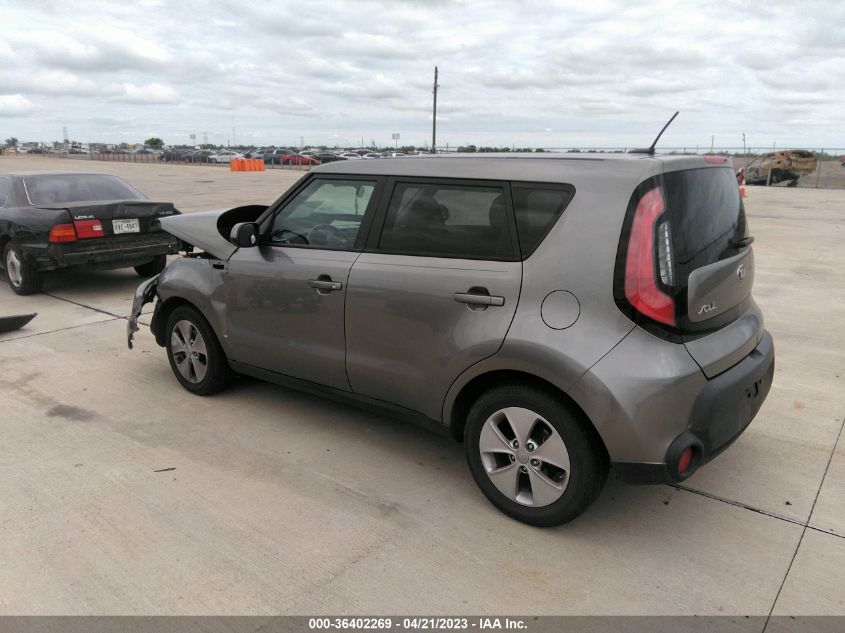 2015 KIA SOUL BASE - KNDJN2A20F7158470