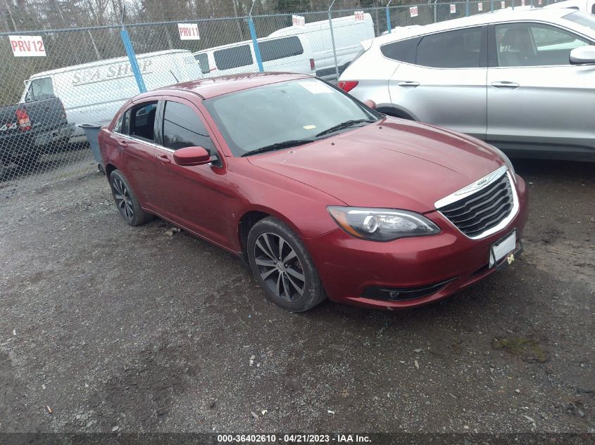2013 CHRYSLER 200 TOURING - 1C3CCBBG3DN737698