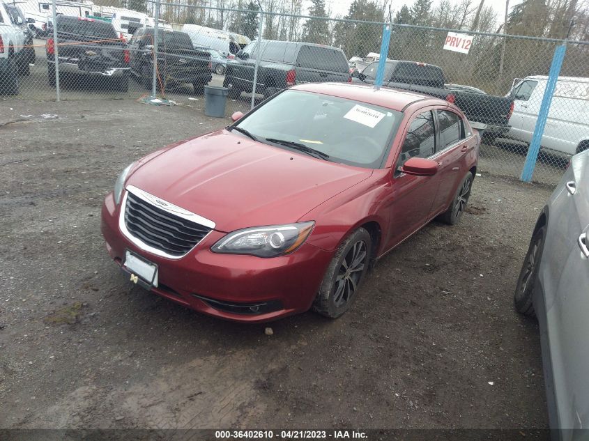 2013 CHRYSLER 200 TOURING - 1C3CCBBG3DN737698