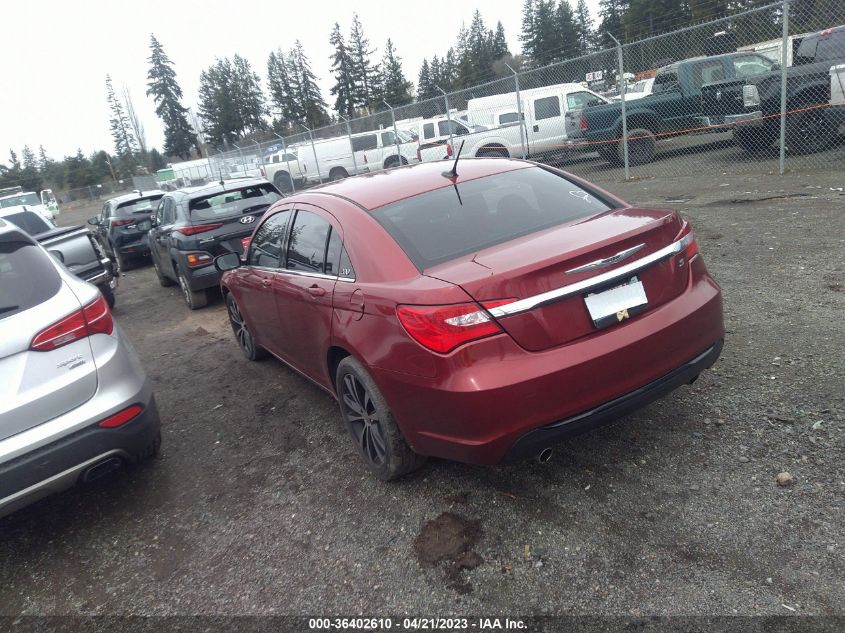 2013 CHRYSLER 200 TOURING - 1C3CCBBG3DN737698
