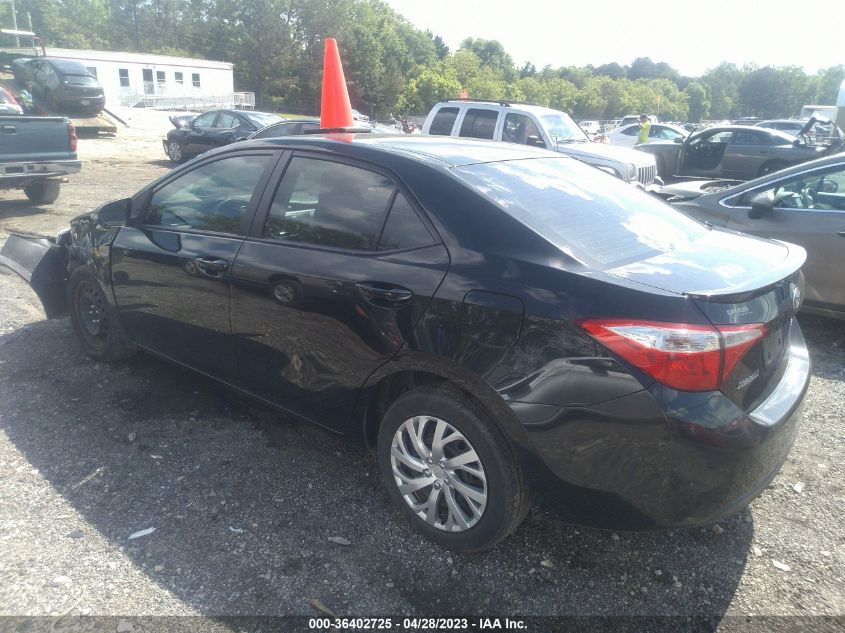 2015 TOYOTA COROLLA L/LE/S/S PLUS/LE PLUS - 2T1BURHE1FC428191