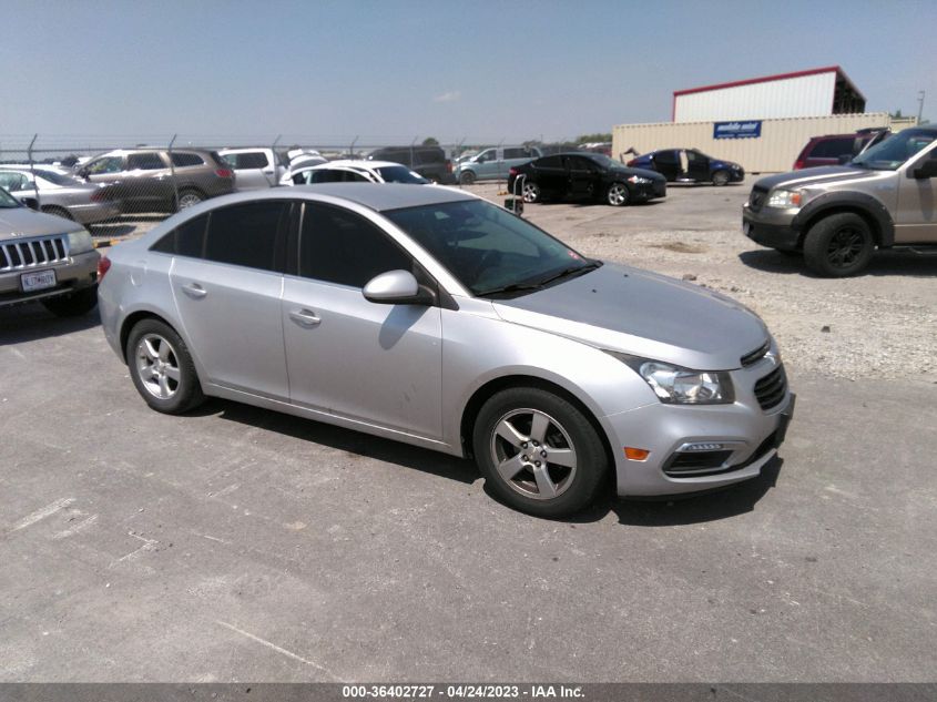 2015 CHEVROLET CRUZE LT - 1G1PC5SBXF7184955