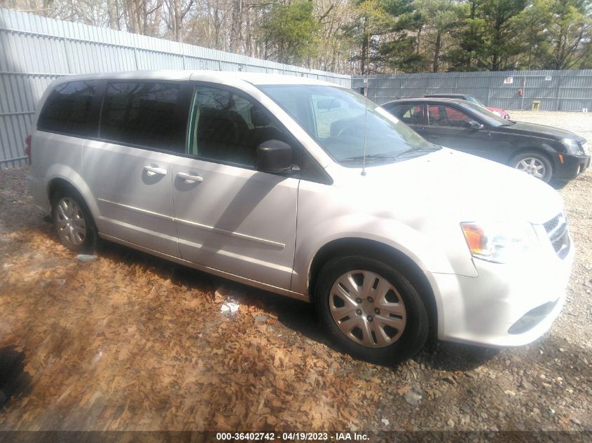 2017 DODGE GRAND CARAVAN SE - 2C4RDGBG8HR566407