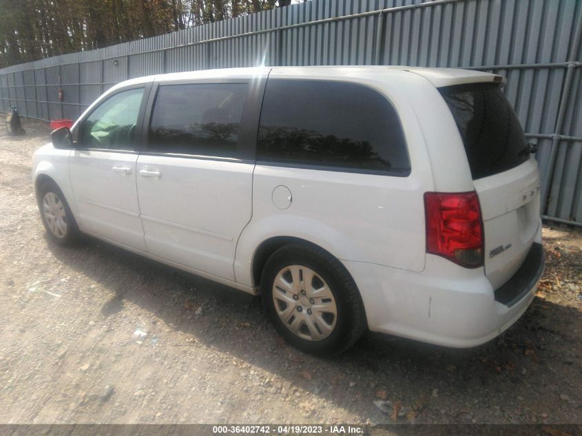 2017 DODGE GRAND CARAVAN SE - 2C4RDGBG8HR566407