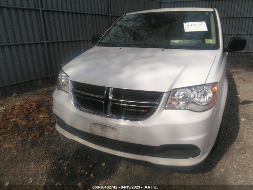 2017 DODGE GRAND CARAVAN SE - 2C4RDGBG8HR566407