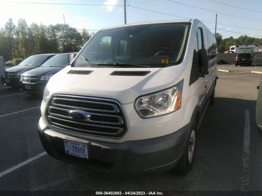 2016 FORD TRANSIT WAGON XL/XLT - 1FBZX2ZM2GKA12593