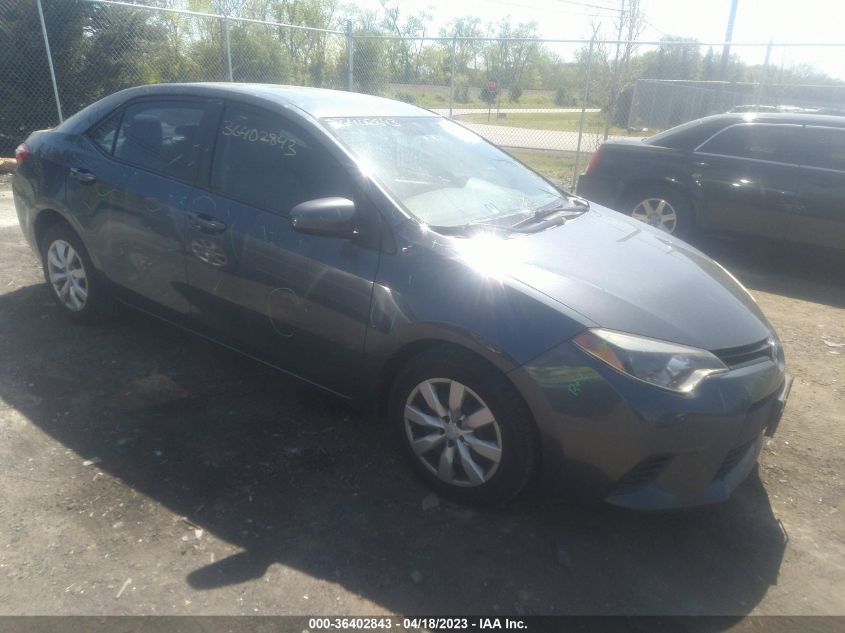 2014 TOYOTA COROLLA L/LE/S/S PLUS/LE PLUS - 2T1BURHEXEC042111